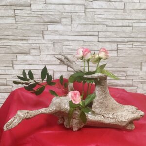 花器としてインテリアやリビングのオブジェとしてそのままでも