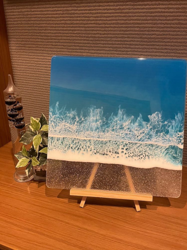 湘南ビーチ波アート(Resin Panel  #Shonan1) - 画像 (3)
