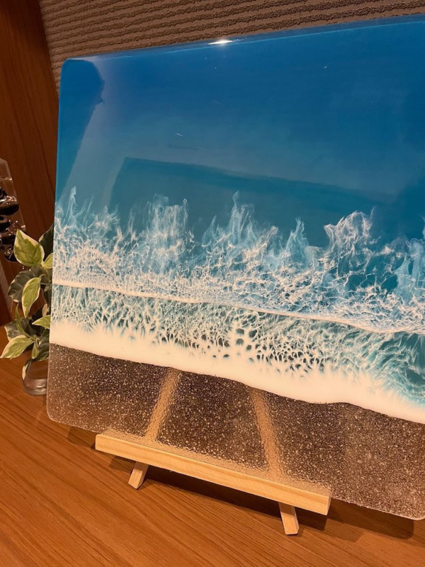 湘南ビーチ波アート(Resin Panel  #Shonan1) - 画像 (4)