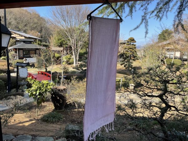 茜染めのストール〜日本古来の草木染め〜 - 画像 (4)